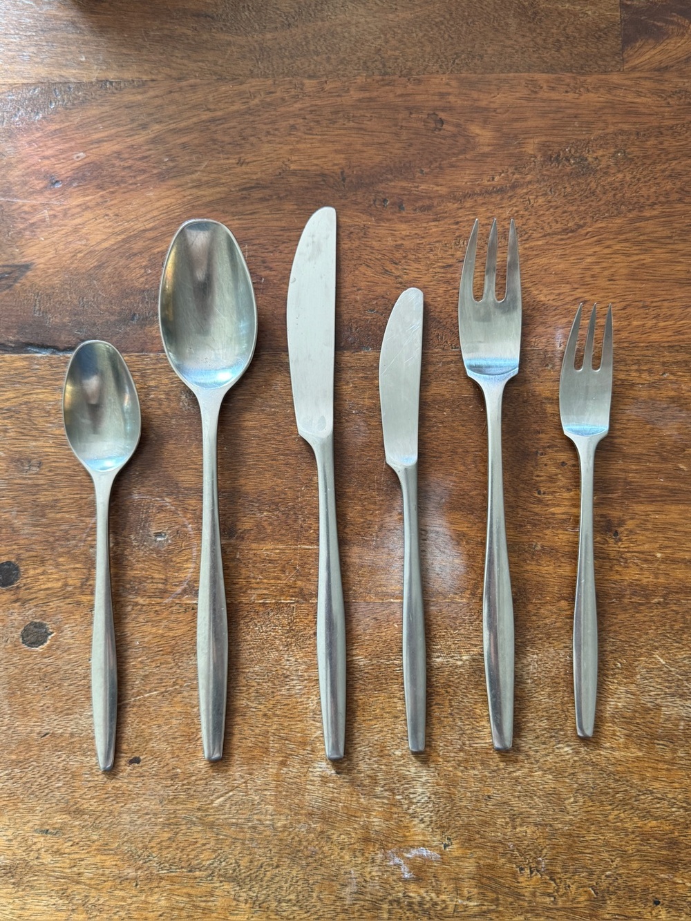 Dansk Designs IHQ Finland / Japan Variation V  flatware Jens Quistgaard 54 piece